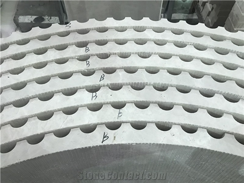 Natural Stone Roman Column Arc Plate
