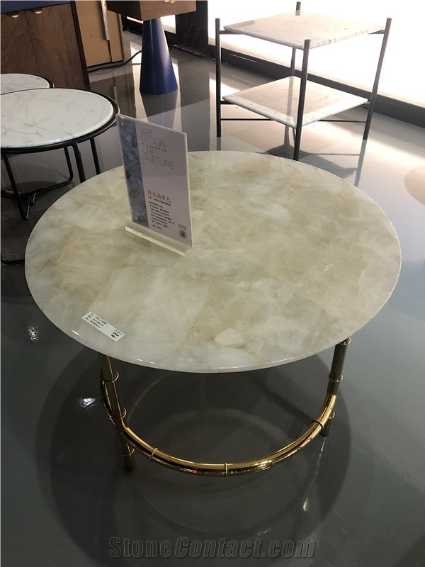 New York Marble Stone Coffee Table Tops
