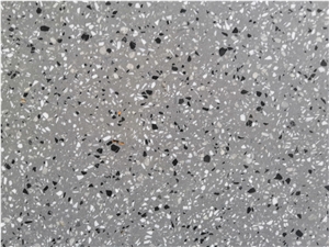 Nice Black Terrazzo Tile for Kitchen Wall