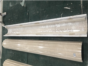 Ottoman Beige Marble Natural Stone Columns