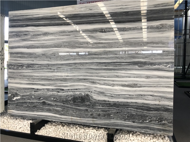 Sea Wave Grey Marble for Wall and Floor Tile