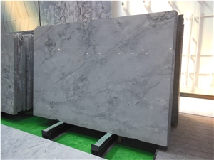 Silver Statuario Marble Slab for Hotel Project