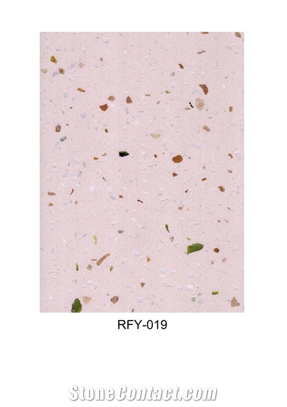 Terrazzo Stone Slabs Terrazzo Tiles for Project