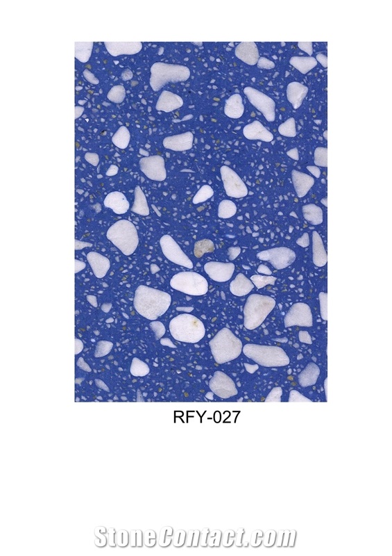 Terrazzo Stone Slabs Terrazzo Tiles for Project