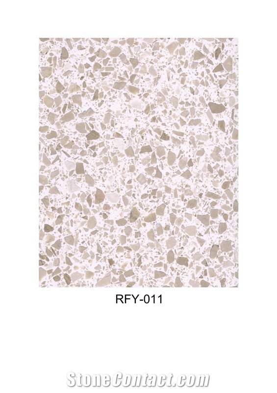 Terrazzo Stone Slabs Terrazzo Tiles for Project