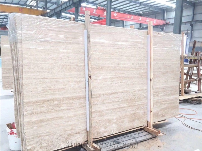 Trabej Travertine Slab for Project