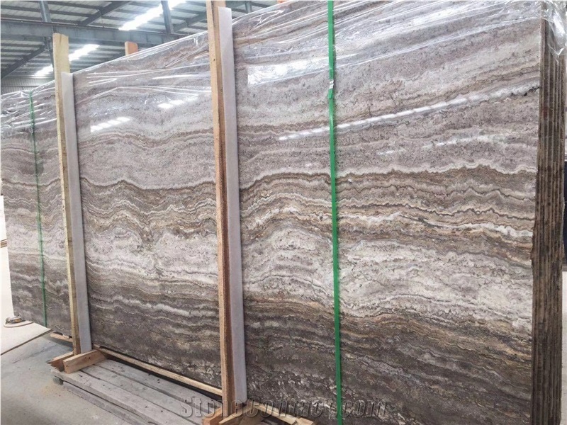 Travertino Silver Mic Slab for Project