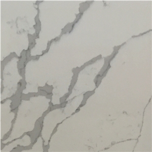 White Artificial Quartz Stone for Countertop