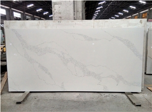 White Artificial Quartz Stone for Wall Tile