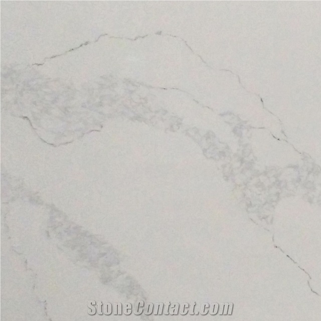 White Artificial Quartz Stone for Wall Tile