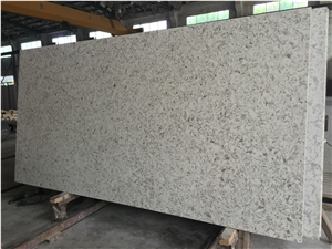 White Artificial Quartz Stone Rfy10112