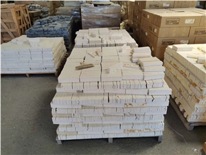 White Culture Stone Mosaic Veneer for Wall Decor