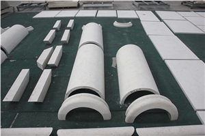 White Limestone Natural Stone Columns