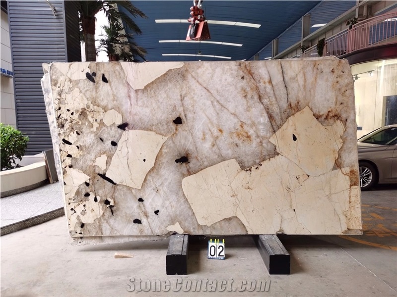 White Soul Granite for Table Top