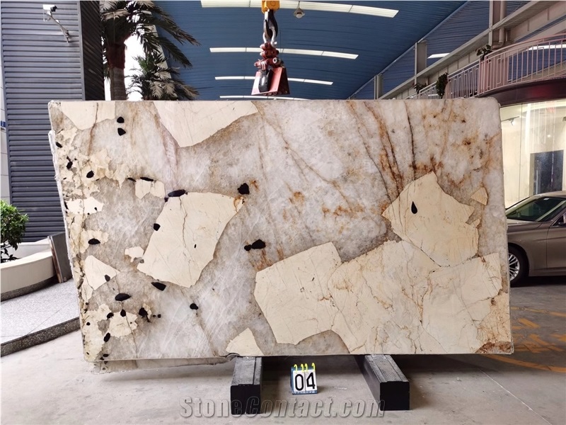 White Soul Granite for Table Top
