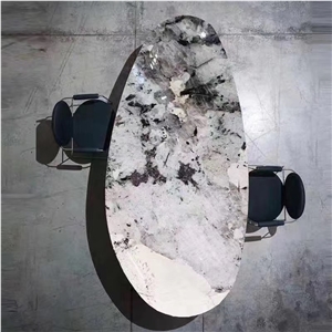 White Tiger Onyx Table Top Design