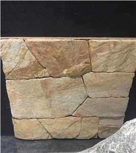 Yellow Sandstone Split Wall Veneer Panels