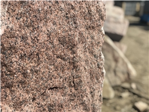 Leznykivske Granite, Maple Red Ukraine, Leznykivskoe Red Granite Facing Tiles