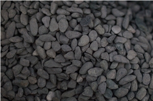 Balck Pebbles, River Stone, Crushed Chips Gravels