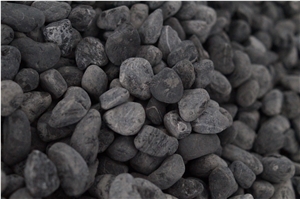Balck Pebbles, River Stone, Crushed Chips Gravels