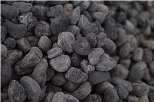 Balck Pebbles, River Stone, Crushed Chips Gravels