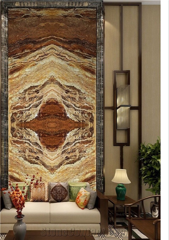 Carpet Onyx Stone Slabs