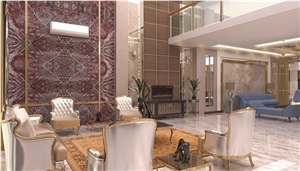 Carpet Onyx Stone Slabs