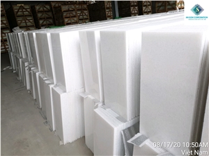Fine Grain White Marble Tiles