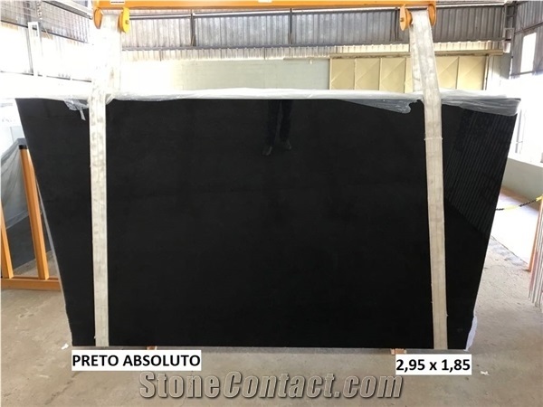 Absolute Black Granite Blocks, Brazil Black Granite