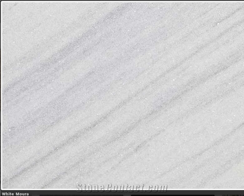 Branco Moura, White Moura Marble Slabs