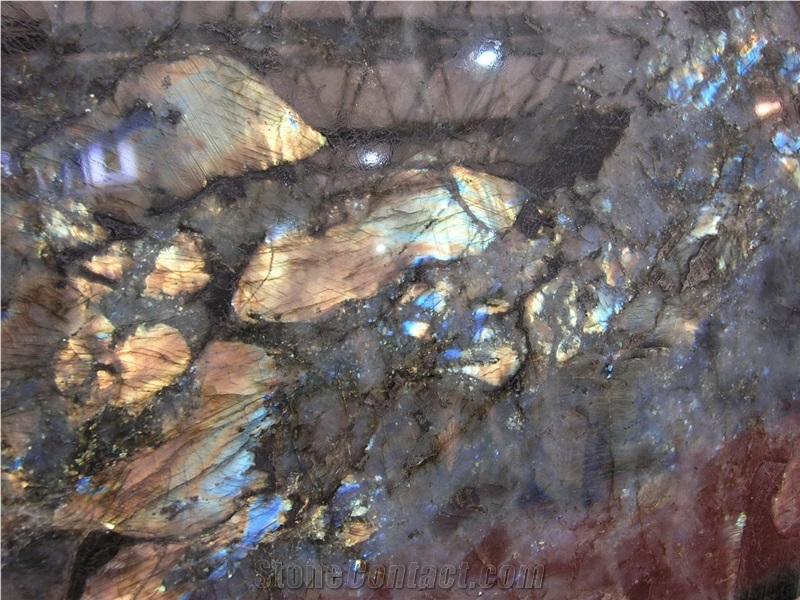 Labradorite Blue Granite Blocks