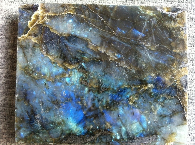 Labradorite Blue Granite Blocks