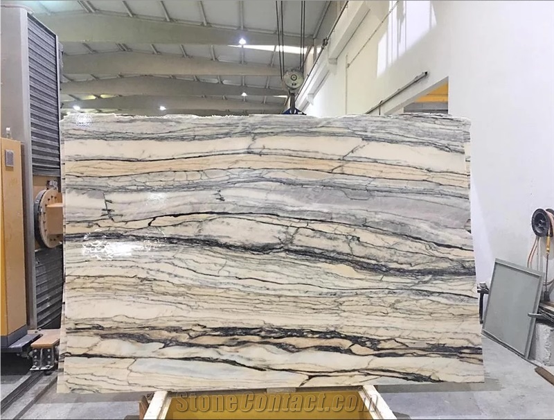 Exotic Rainbow Marble Slabs