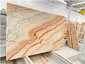 Rosa Portugal Gold Marble Slabs
