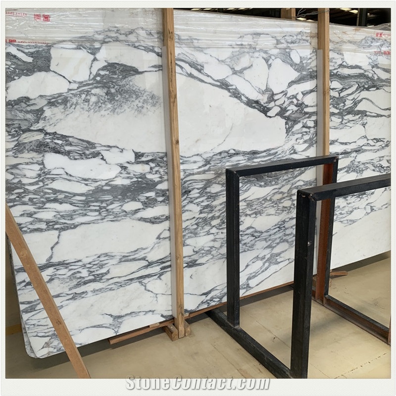 Arabescato White Marble Square Meter Price Slab
