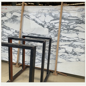 Arabescato White Marble Square Meter Price Slab