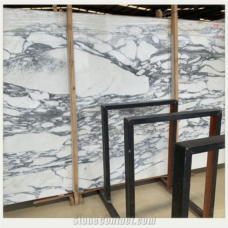 Arabescato White Marble Square Meter Price Slab