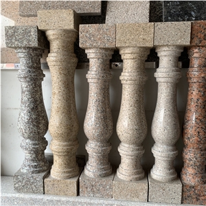 Balcony Baluster Polished Outdoor Granite Hand Rail