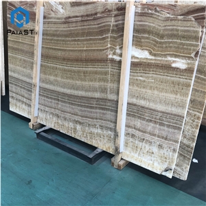 Brown Wood Vein Onyx Slab Wholesale