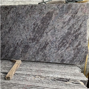 China Dark Gray Granite Slab for Indoor Design