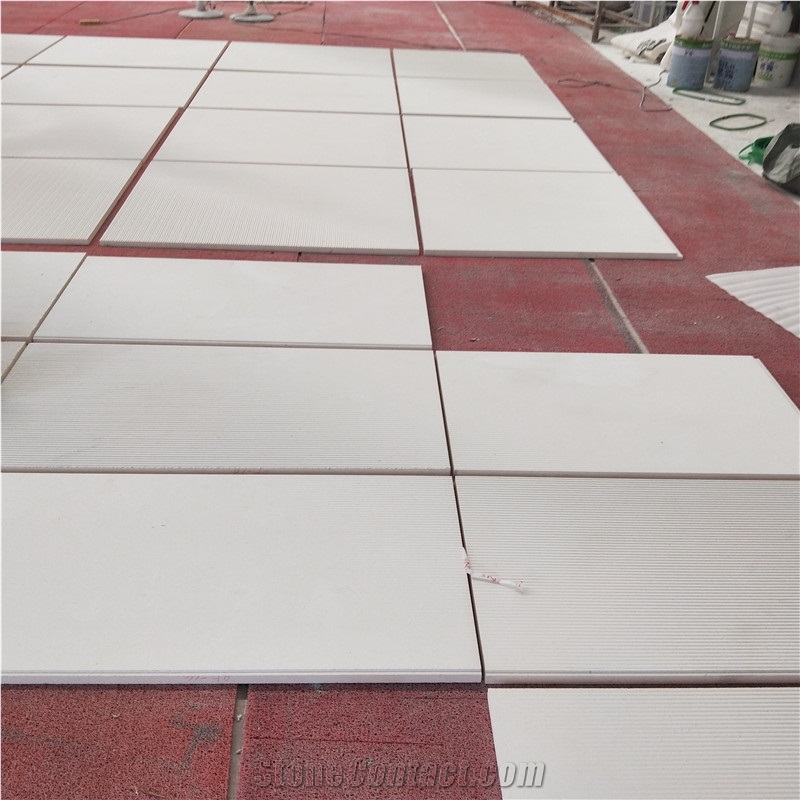 Cnc Carving White Limestone Wall Tiles Design 3d Wall Panels
