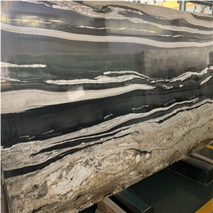 Copacabana Black & White Quartzite Slabs