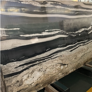 Copacabana Black & White Quartzite Slabs