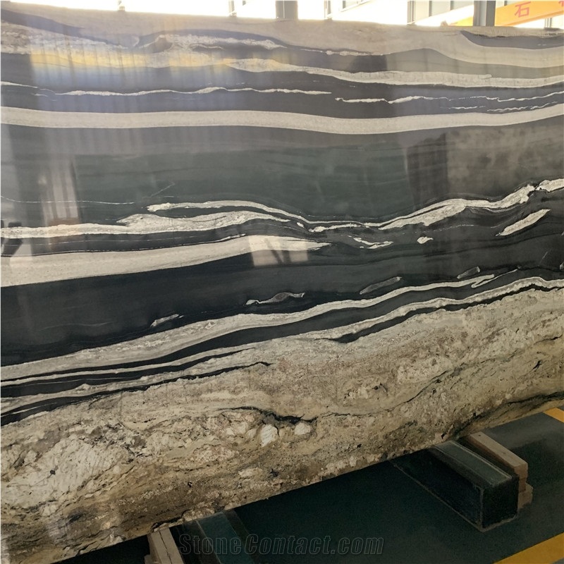 Copacabana Black & White Quartzite Slabs