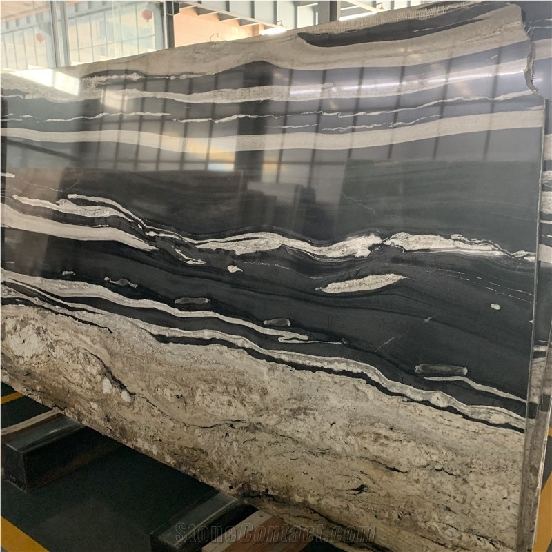 Copacabana Black & White Quartzite Slabs