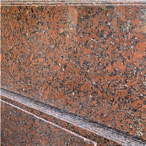Decorative Natural Rosso Santiago Red Granite