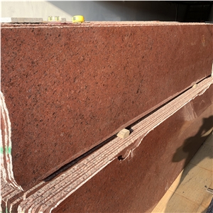 Dragon Red Granite Small Slab For Exterior Decor