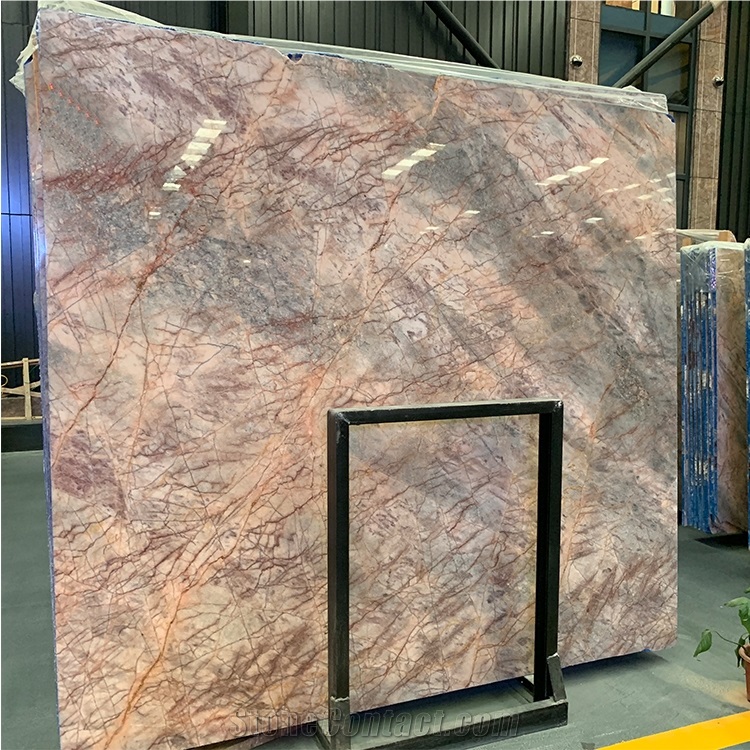 Elegant Red  Impression Versailles Marble Wall Tile