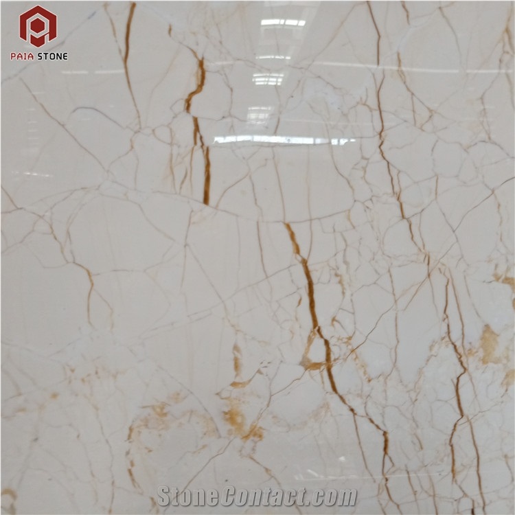 Sofitel Gold Beige Marble Tile For Floor Decor