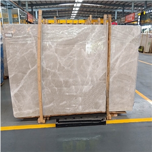 High Quality Turkish Lightning Beige Marble Tile